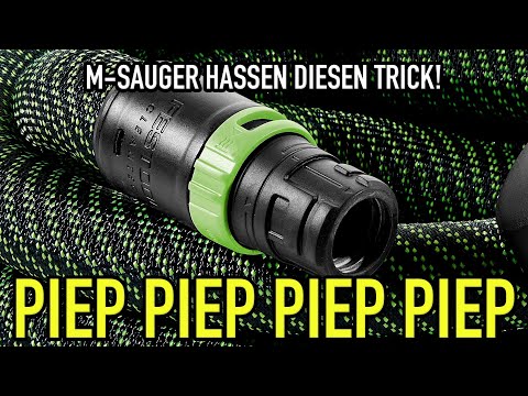 Hilfe, mein CTM Sauger PIEPT! - Die Bypass-Muffe hilft - Mikes Toolshop