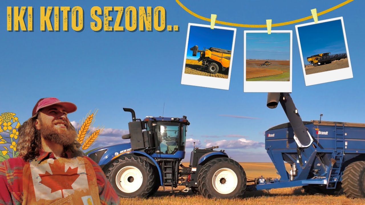 #27 Kanada – Rapsas, miežiai, CR10 Demo, gaisro atvėjis ir sezono pabaiga! 🌾👋