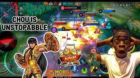 Outplaying Every Enemy Like a Movie Scene🎬 | chou full gameplay 🔥