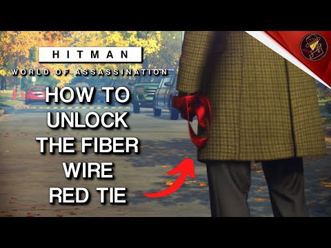 Hitman Woa | How To Unlock The Fiber Wire Red Tie | A Tie To Die For Challenge | Walkthrough