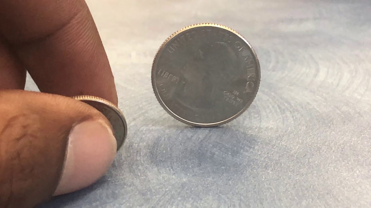 Amazing Coin Balance Trick Experiment YouTube