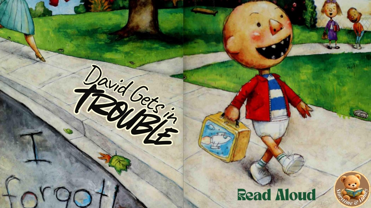 David Gets in Trouble! Read Aloud! #subscribe