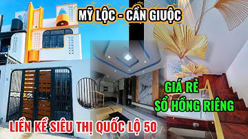 CẦN GIUÔC | NHÀ MỚI SÁT 835 LIỀN KỀ SIÊU THỊ GIÁ RẺ ĐƯỜNG Ô TÔ SỔ RIÊNG ĐẦY ĐỦ TIỆN ÍCH