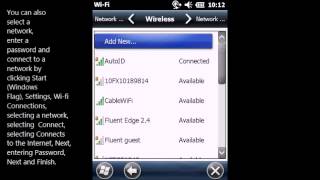 Intermec CK71   Connect to Network via Wi fi