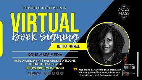 Virtual Book Signing - Tina Purnell