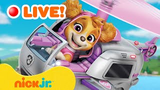 LIVE: PAW Patrol STEM Adventures & Rescues! w/ Skye  24/7 Marathon | Nick Jr.