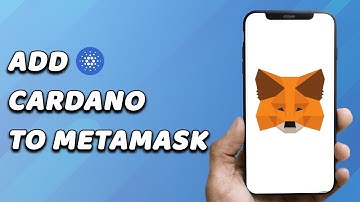 How To Add Cardano To Metamask (EASY!)