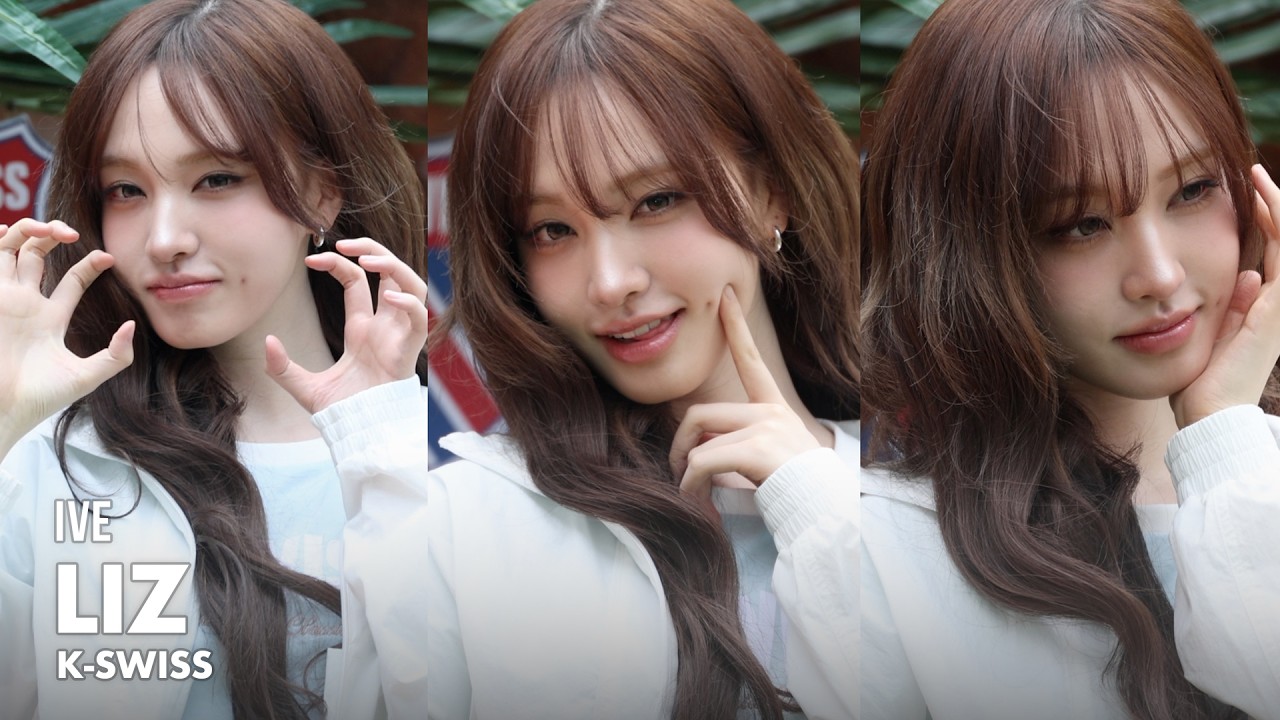 IVE's Liz Captivates in K-Swiss Campaign with Magnetic Stage Presence