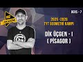 DERS 7 | TYT Geometri Kampı | Dik Üçgen I (Pisagor)