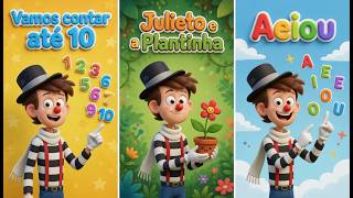O Mundo de Julieto l As Melhores do Julieto 🔢+🌱+🎵 l 3 Músicas infantil