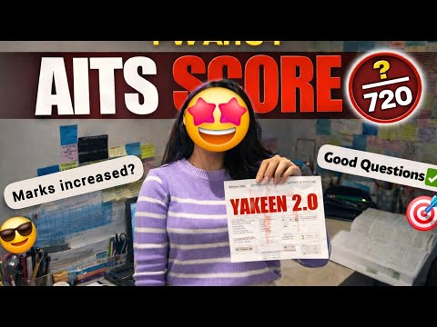 From 400 to 630+ Marks 🚀 | AITS 4 Score Reveal + Strategy That Worked ✅️ | 