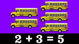 Street Vehicle Math for Kids - Lesson 1: Addition - Adding 1, 2 &amp; 3 - Organic Learning