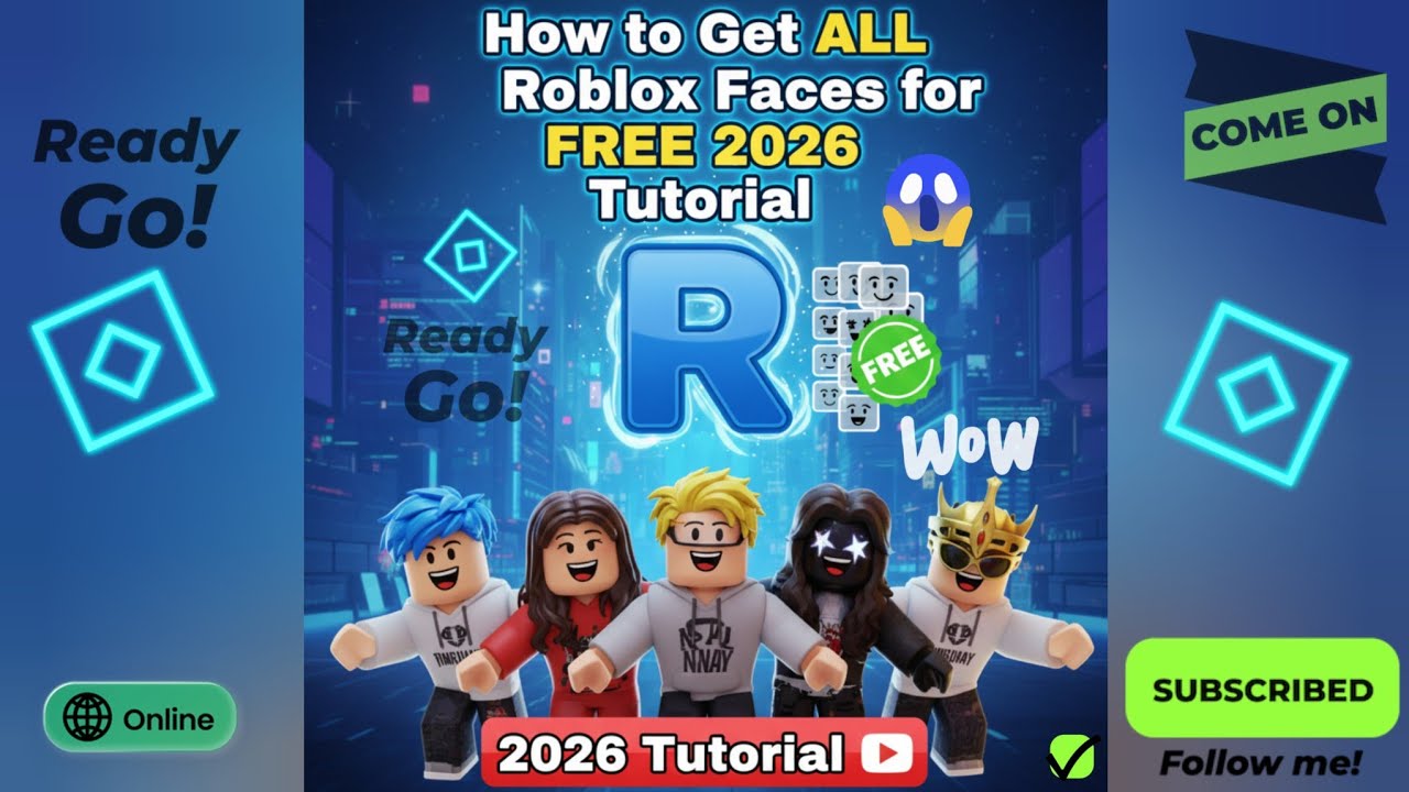 How To Get Any Face On Roblox For FREE 2026 Tutorial Mobile PC 