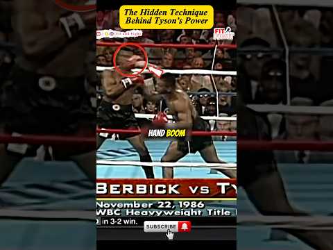 The Hidden Technique Behind Tyson S Power 