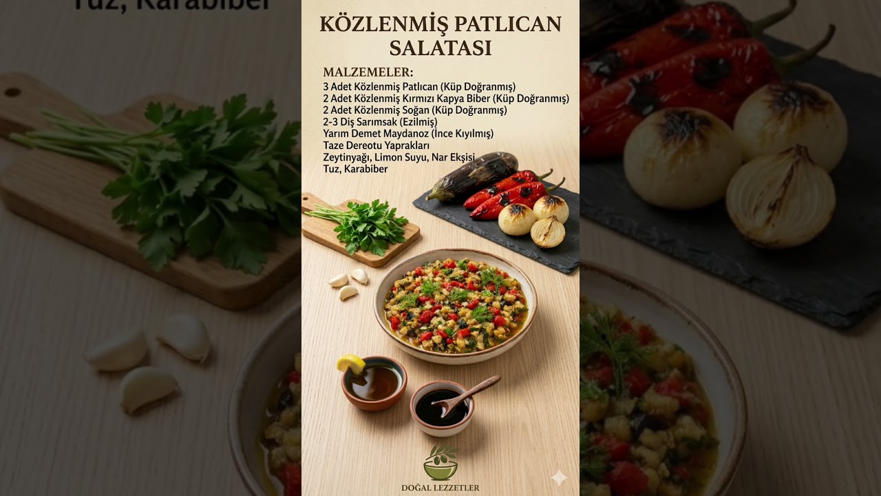 ​🍋 BOL EKŞİLİ BOL LEZZETLİ! | En Pratik Patlıcan Salatası 😋 #evyapımı #pratiktatlitarifleri #viral #