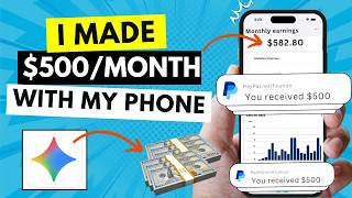 How I EARN $500/MONTH with Only Google Gemini | NEWEST SECRET