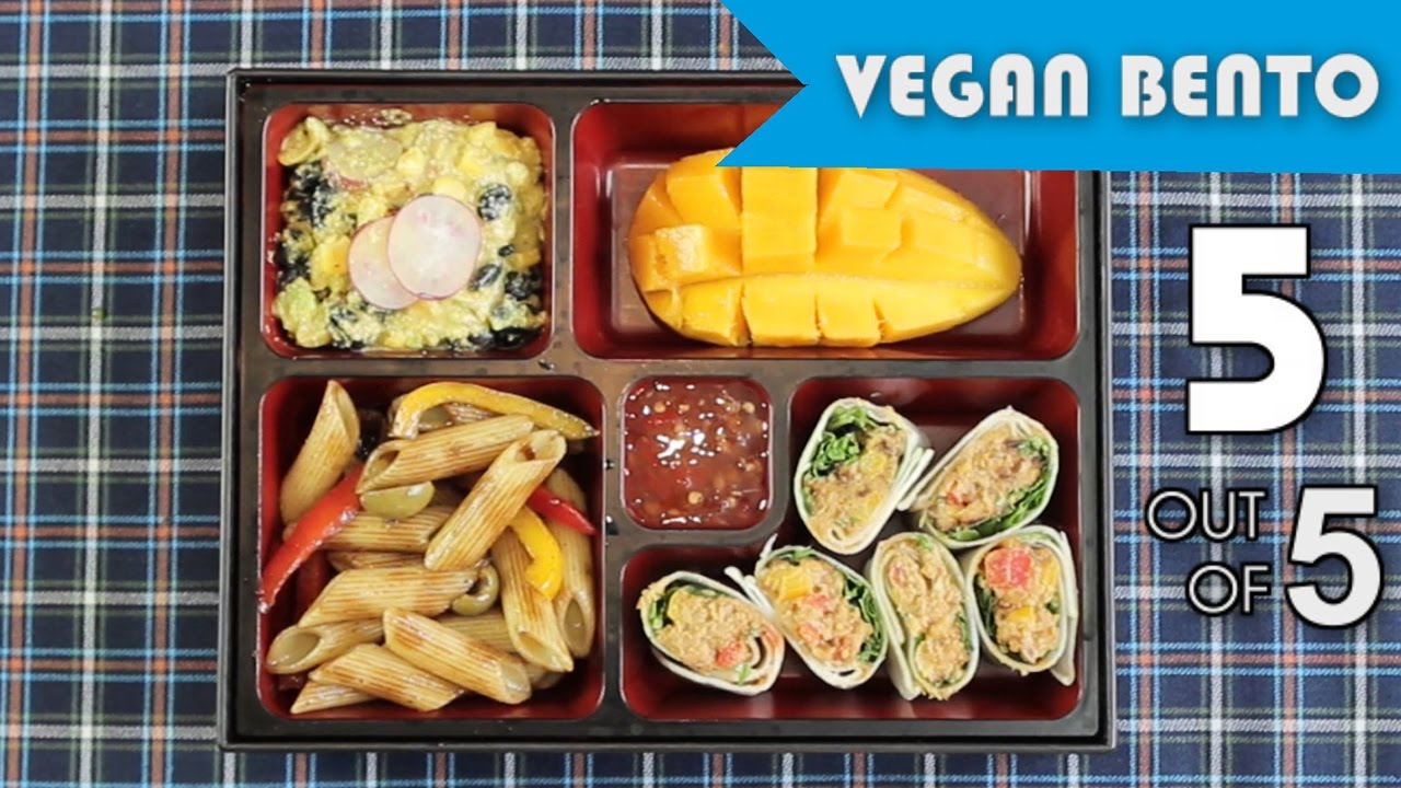 My vegan Bento box 5 of 5 YouTube