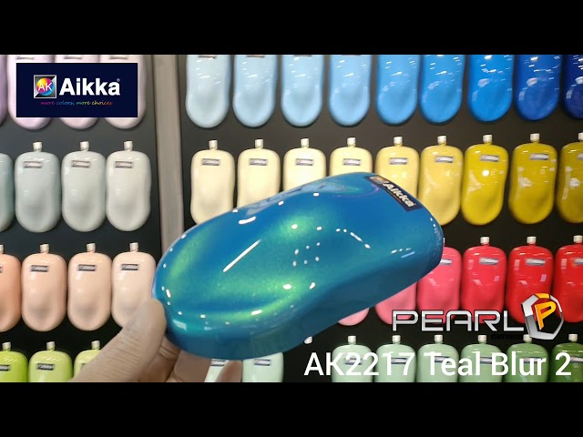 Aikka AK2217 Teal Blue Colour Effect - YouTube