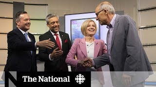 Alberta candidates face off in televised leadership debate