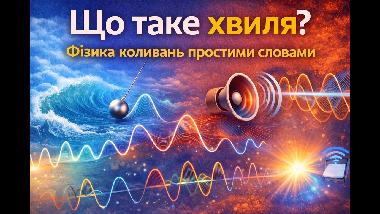 Що таке хвиля? Фізика коливань простими словами