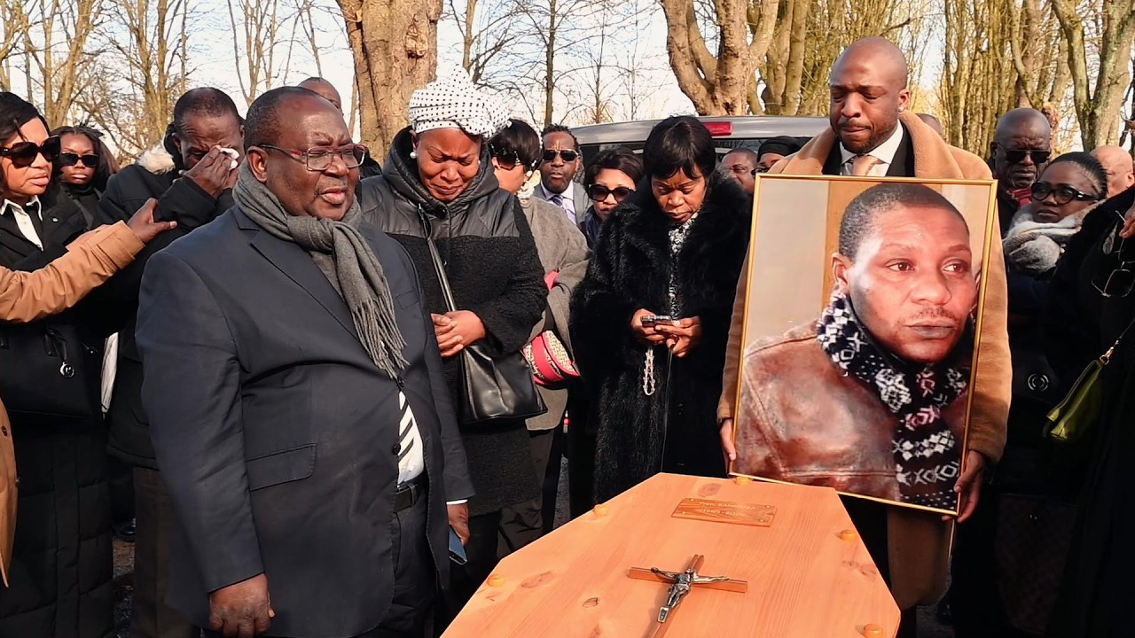 Les obsèques de TISTA au cimetière de Thiais