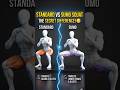 Standard vs. Sumo Squat: The Secret Difference! 🤫#SquatTips#SumoSquats#FormCheck#FitnessShorts