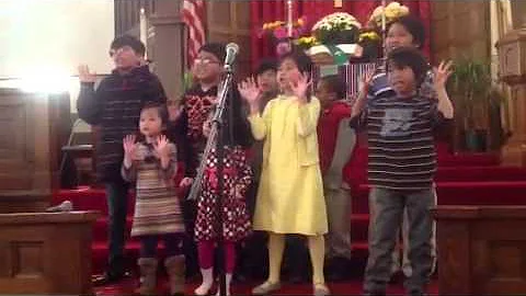 St. John's UMC children's choir 10/21/12