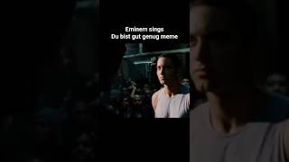 Eminem sings Du bist gut genug meme