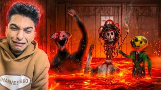 طبخت عيله بوبي بلاي تايم وصنعت منهم وحوش بوبي بلاي تايم شابتر 100 😂مع دكتور بطيخ 🍉 | Garry's Mod