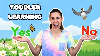 Learn Yes and No with Jive Time l Toddler Learning Videos l Animated Children's Books Read Aloud