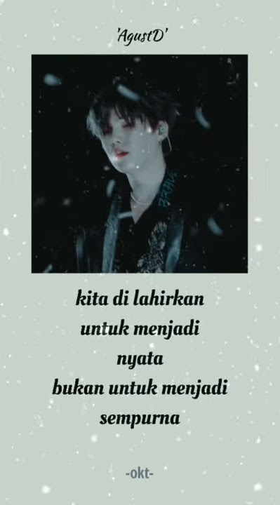 Bts Suga 30 Detik~Story Wa