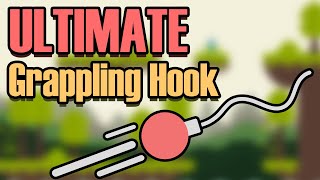 I created the PERFECT grappling hook... and you can too! UNITY 2D