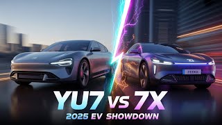 2025 Xiaomi YU7 vs Zeekr 7X | Next-Gen EV Battle – Range, Tech & Price Compared!