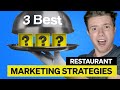 3 best restaurant marketing strategies for 2023