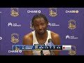 Jonathan Kuminga Postgame Interview | Golden State Warriors lose to Utah Jazz 124-123