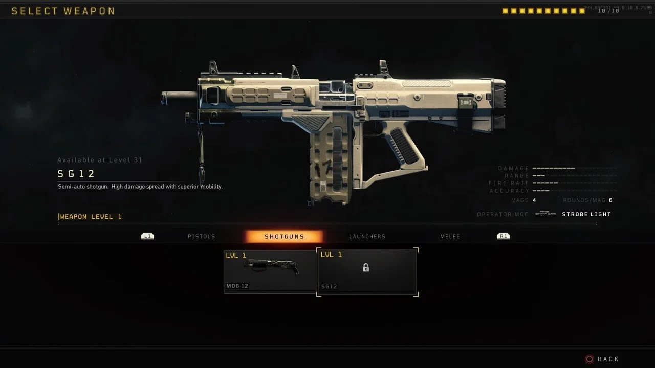 The new shotgun is basically cheating. So, you know, I had to use it.