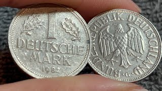 1982 Germany 1 Deutsche Mark Coin • Values, Information, Mintage, History, and More