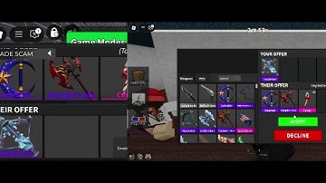 BEST MM2 TRADE SCAM SCRIPT & DUPE (PROOF)