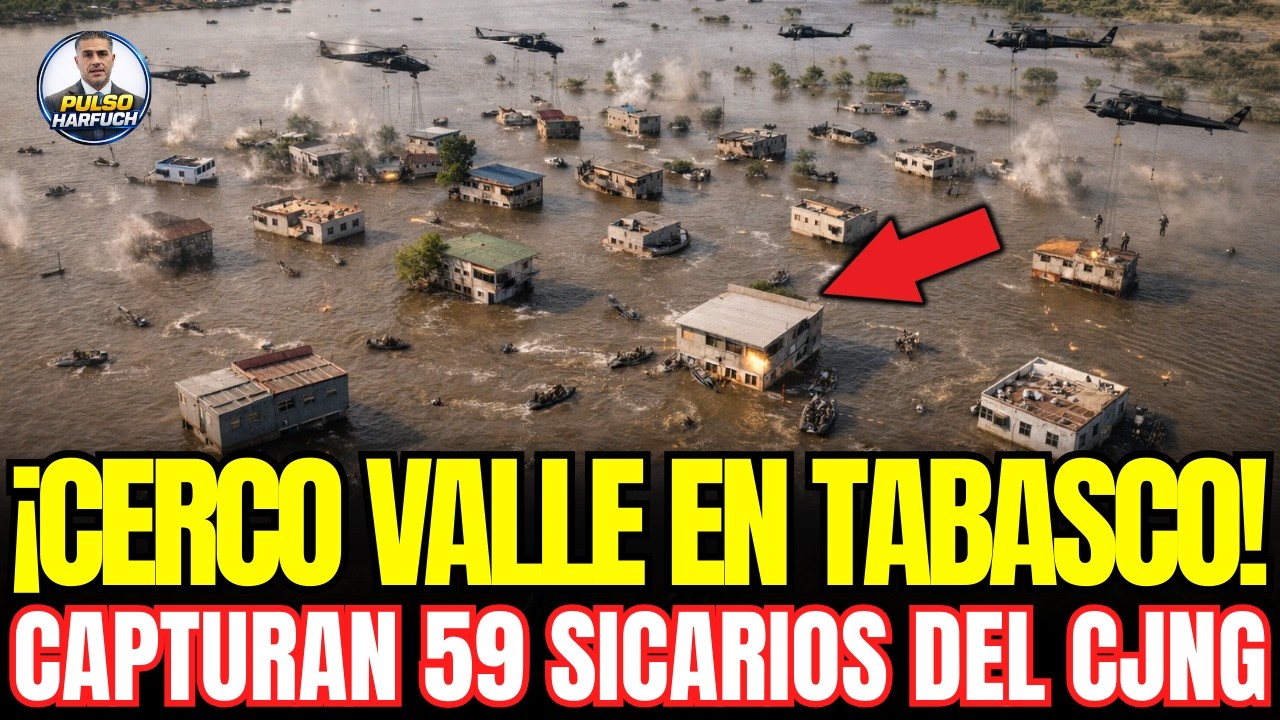 ¡CERCO VALLE en TABASCO! MURCIELAGOS ABATEN 59 SICARIOS DEL CJNG EN 7 HORAS