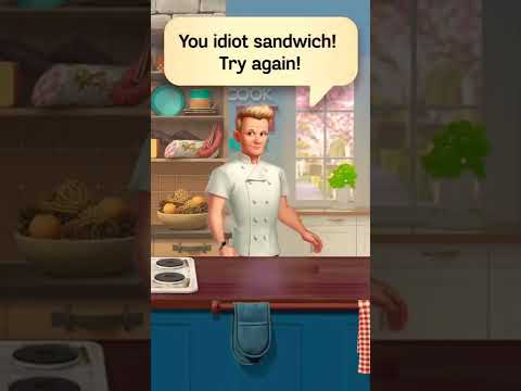 Gordon Ramsay's Chef Blast game ads #5 "Design a modern kitchen, you idiot sandwich!"