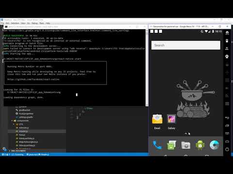React-Native : Error  Upgrade 0.60 - The system cannot find the file specified
