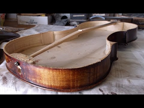 ♪♫# Interesting old viola with rare resonance-bar construction