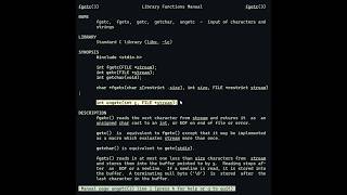 The 'ungetc' C Function #coding #cprogramming #linux