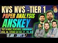 KVS NVS Tier 1 Paper Analysis 2026 | Answer Key | Shift 2 | TGT ASO AE Steno Librarian EXAM PAPER |