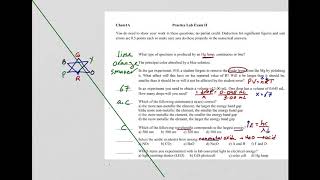 Chem 1A-practice lab exam II-key-sjsu