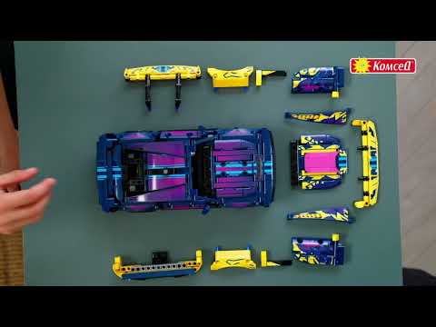LEGO® Technic 42236 - Кола с персонализиран гараж Ford Mustang GT