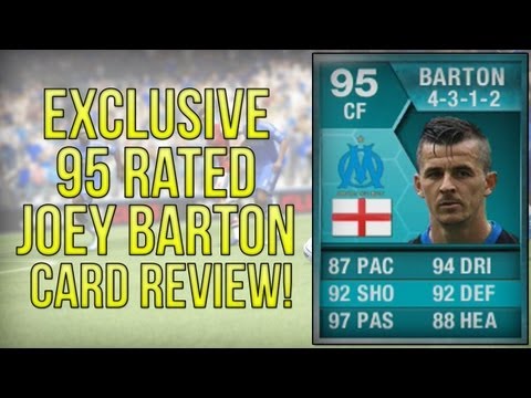 UNIQUE 95 JOEY BARTON PERSONAL UT CARD REVIEW - 15,000,000 COINS! - FIFA