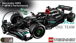 LEGO Technic MercedesAMG F1 W14 E Performance (42171) Review with Build by Breaking Dad