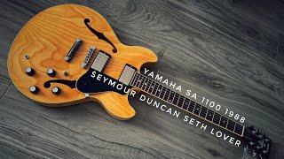 1988 Yamaha SA 1100 with Seymour Duncan Seth Lover Pickup set