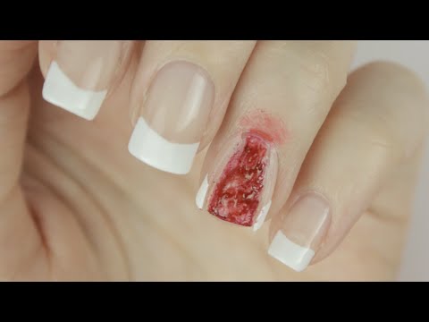 When the nail is weak and splits in half | Split nails, Repair broken nail,  Fix broken nail